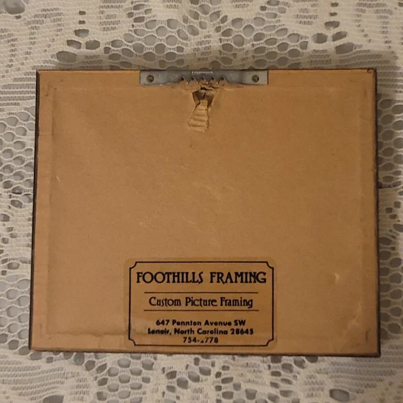 Vintage Winter Cabin Print - Picture 6 of 13